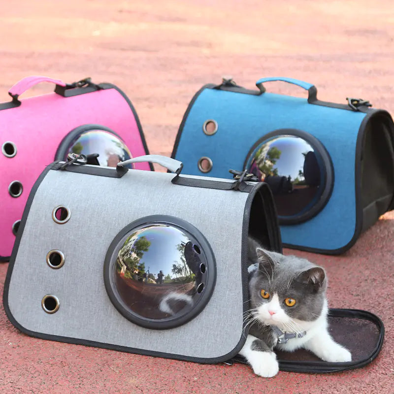 Bolso de Lino Transpirable para Mascotas