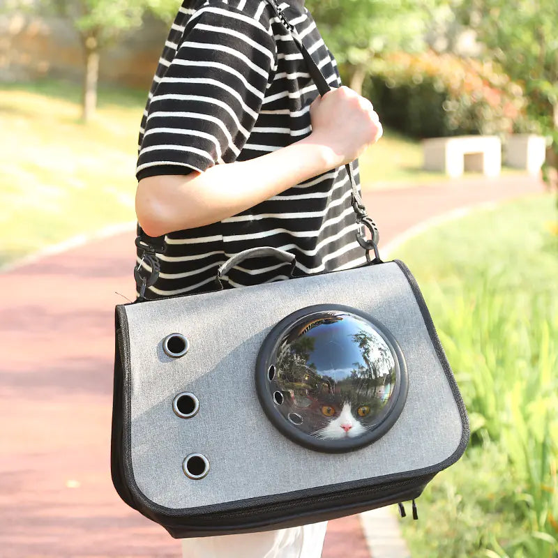 Bolso de Lino Transpirable para Mascotas