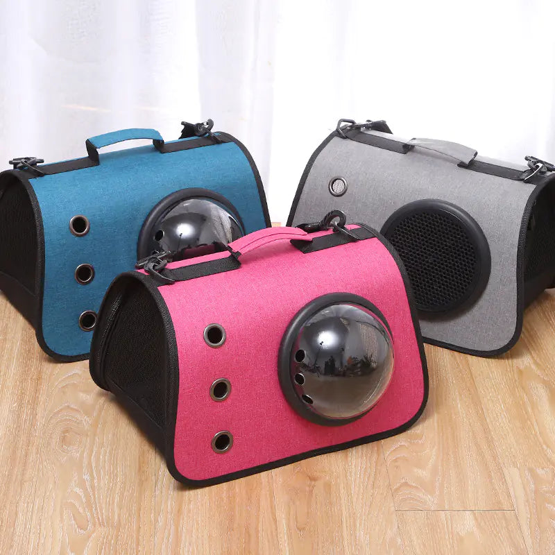 Bolso de Lino Transpirable para Mascotas