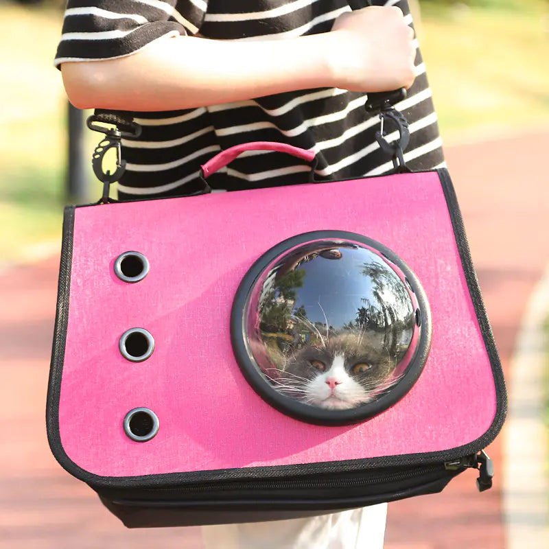 Bolso de Lino Transpirable para Mascotas