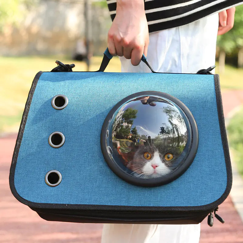 Bolso de Lino Transpirable para Mascotas