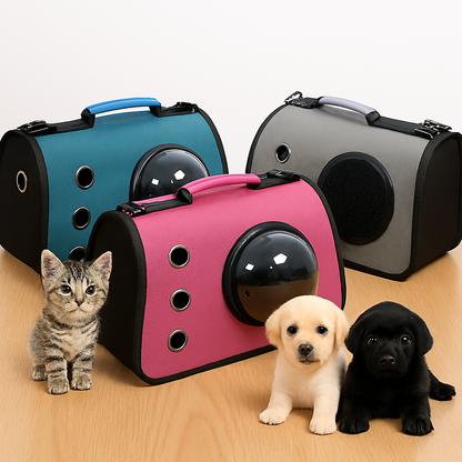 Bolso de Lino Transpirable para Mascotas
