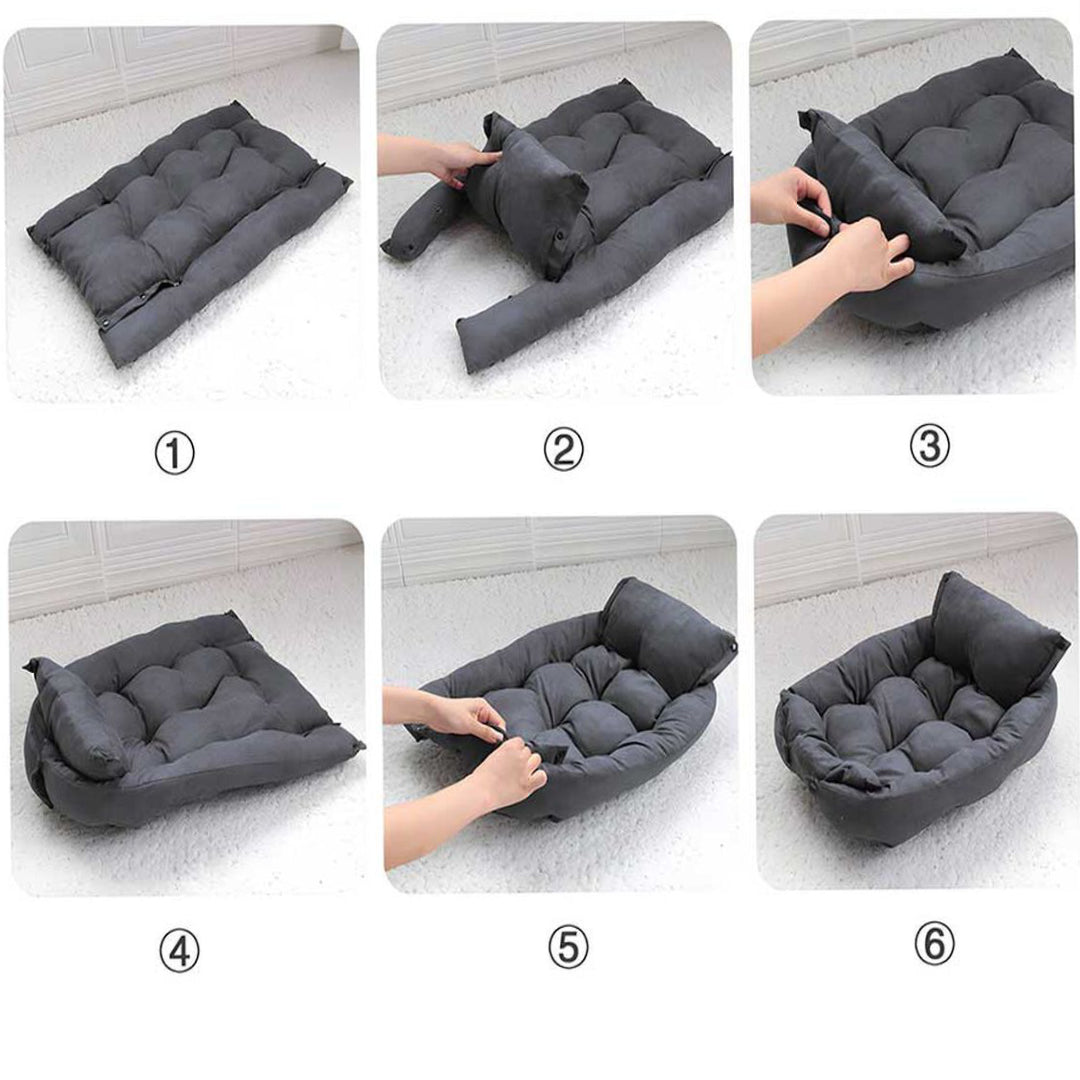 Cama Multifuncional Personalizable para Mascotas