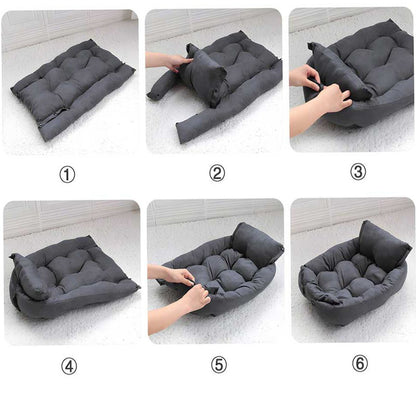 Cama Multifuncional Personalizable para Mascotas